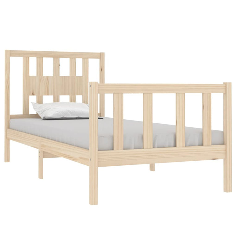 Bedframe massief hout 75x190 cm Small Single