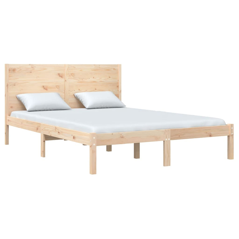 Bedframe massief hout 135x190 cm Double