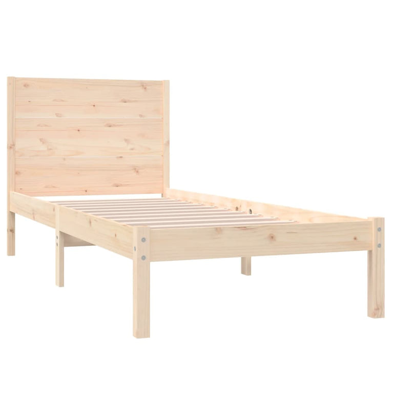 Bedframe massief grenenhout 100x200 cm