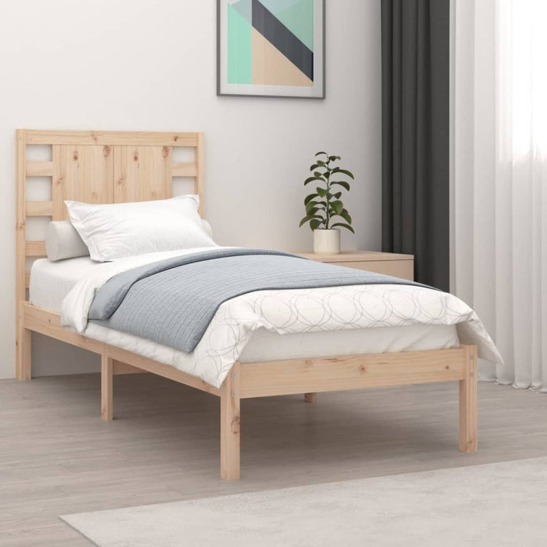 Bedframe massief hout 75x190 cm Small Single
