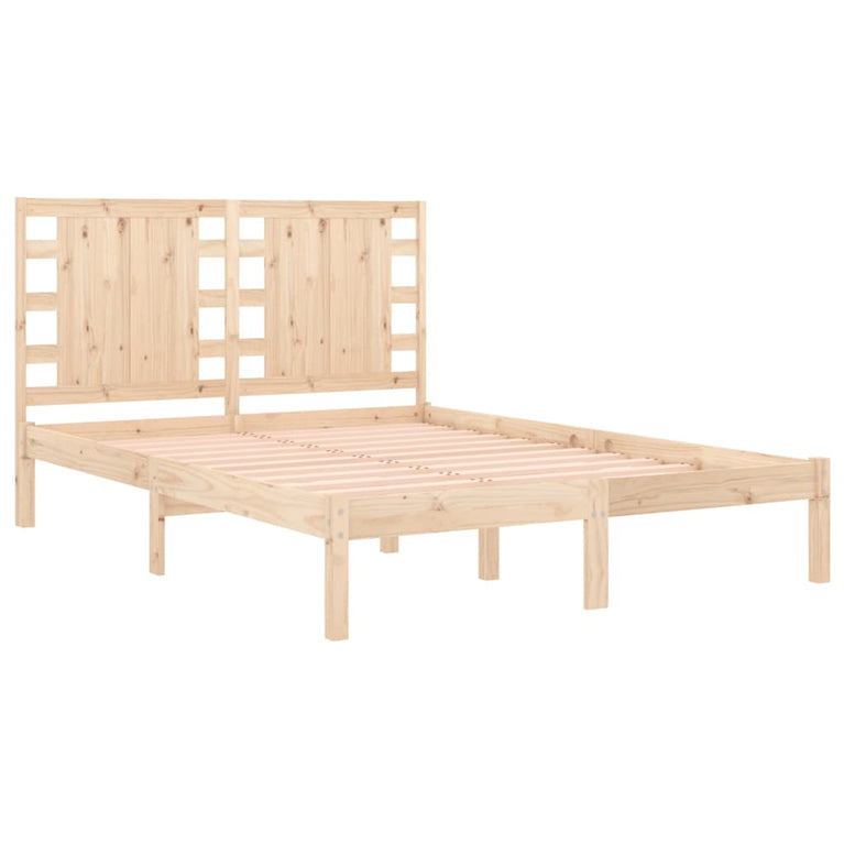 Bedframe massief hout 135x190 cm Double