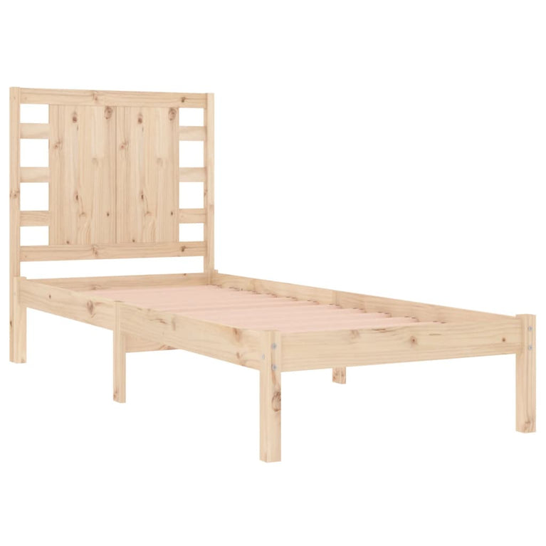 Bedframe massief grenenhout 90x200 cm