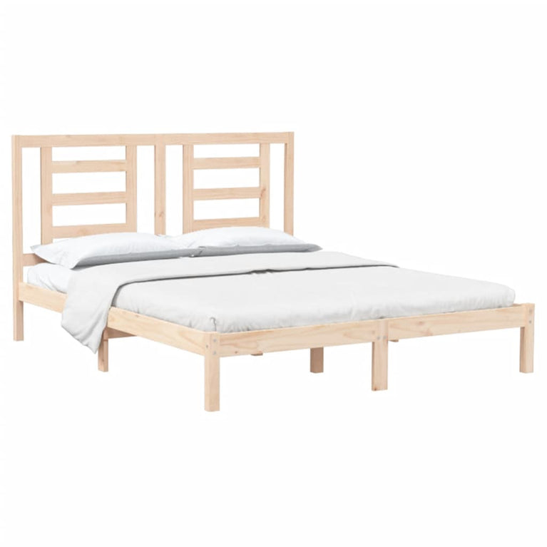 Bedframe massief grenenhout 160x200 cm