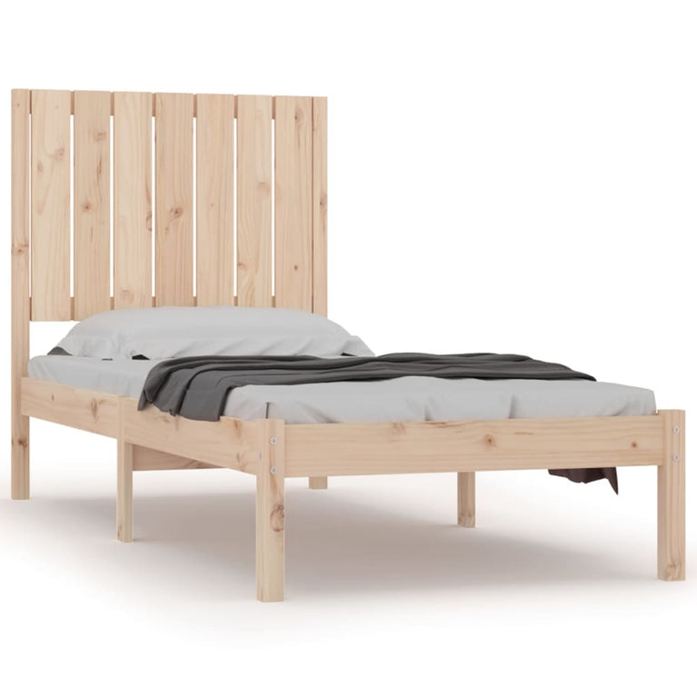 Bedframe massief hout 75x190 cm Small Single