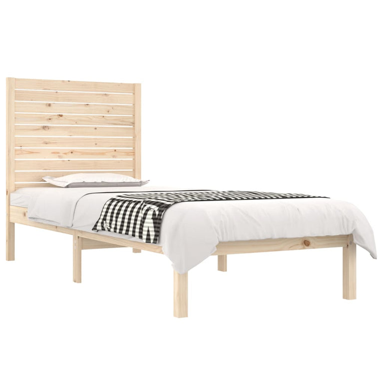Bedframe massief hout 75x190 cm Small Single