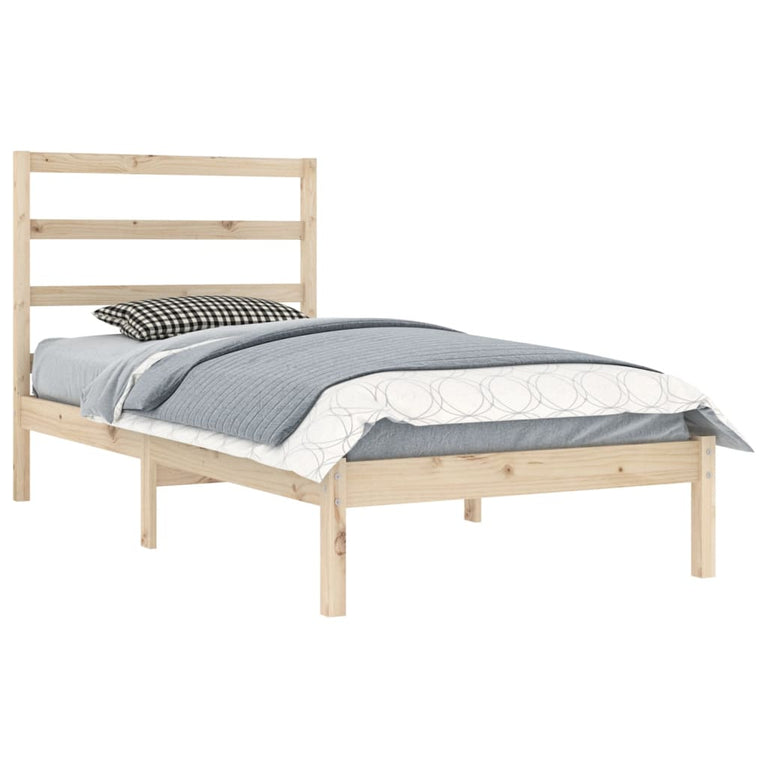 Bedframe massief grenenhout 90x200 cm