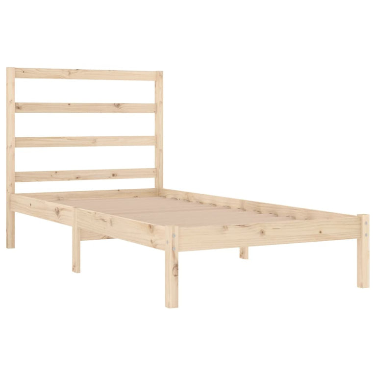 Bedframe massief grenenhout 90x200 cm