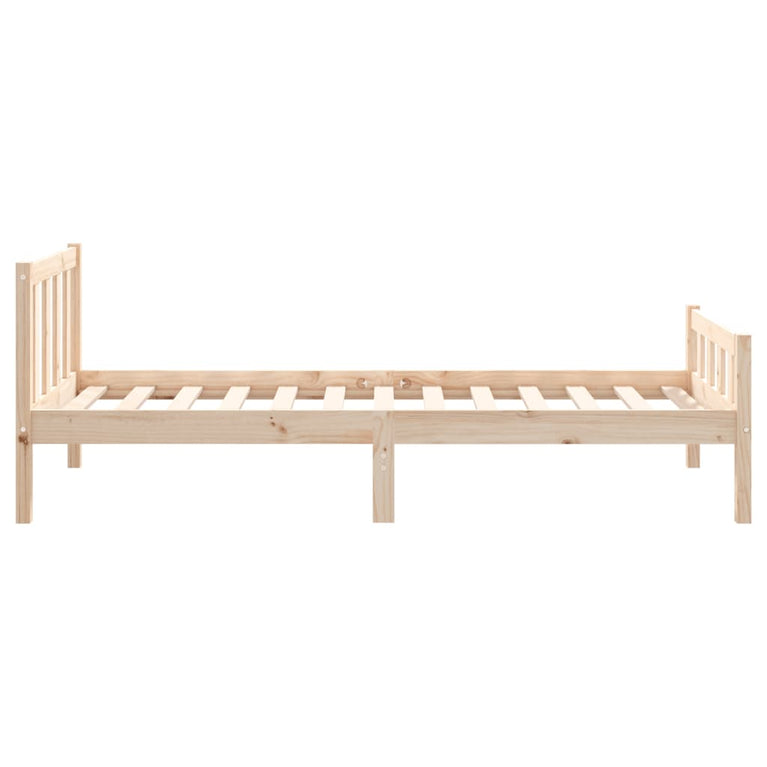 Bedframe massief hout 75x190 cm Small Single