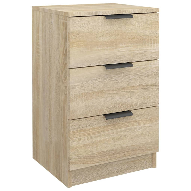 Nachtkastjes 2 st 40x36x65 cm sonoma eikenkleurig MeubelReus