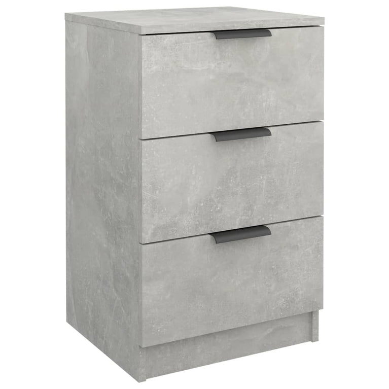 Nachtkastjes 2 st 40x36x65 cm betongrijs MeubelReus