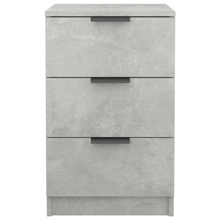 Nachtkastjes 2 st 40x36x65 cm betongrijs MeubelReus