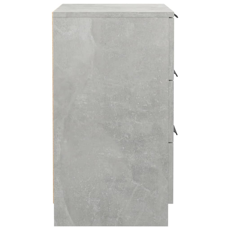 Nachtkastjes 2 st 40x36x65 cm betongrijs MeubelReus