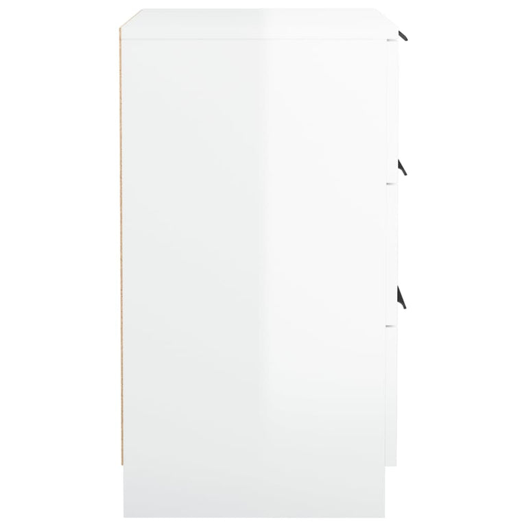 Nachtkastjes 2 st 40x36x65 cm hoogglans wit MeubelReus