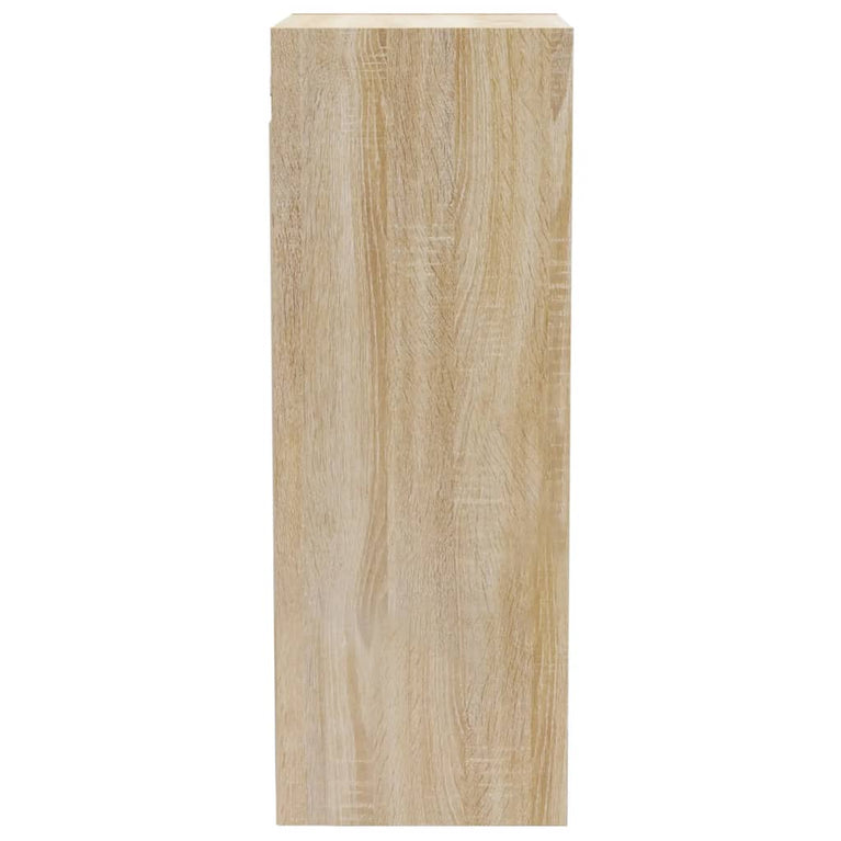 Wandkast 34,5x32,5x90 cm bewerkt hout sonoma eikenkleurig MeubelReus