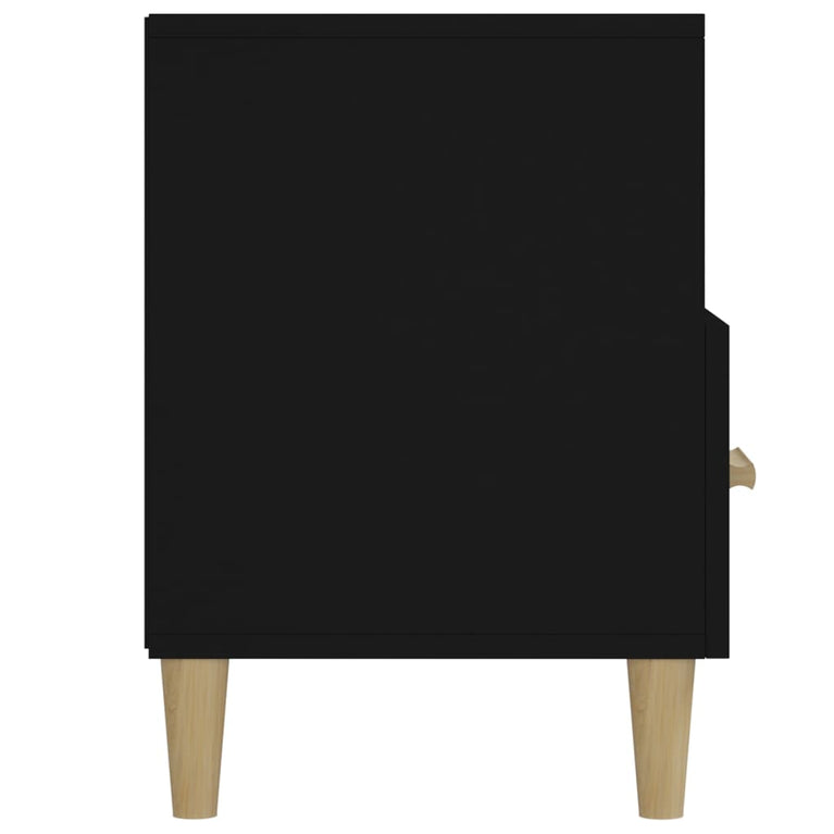 Tv-meubel 102x36x50 cm bewerkt hout zwart MeubelReus