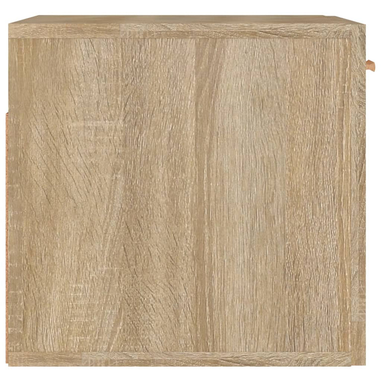 Wandkast 80x35x36,5 cm bewerkt hout sonoma eikenkleurig MeubelReus