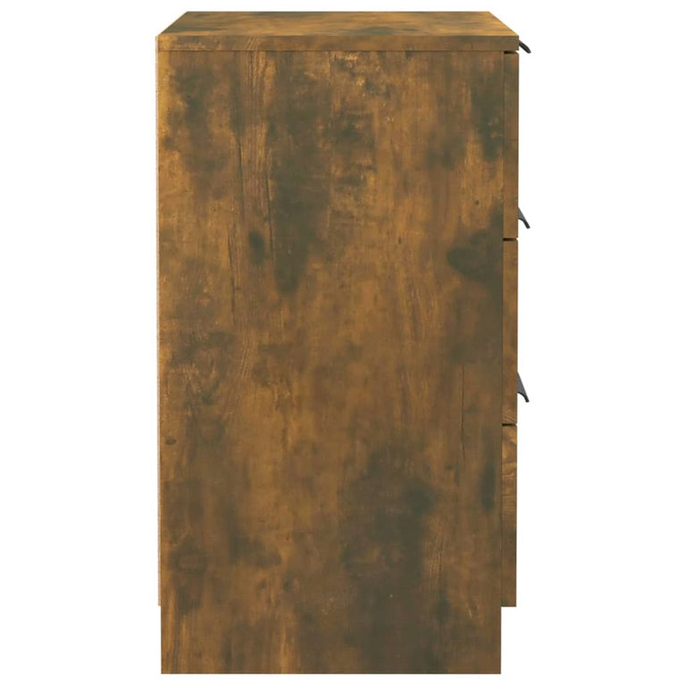 Nachtkastjes 2 st 40x36x65 cm gerookt eikenkleurig MeubelReus