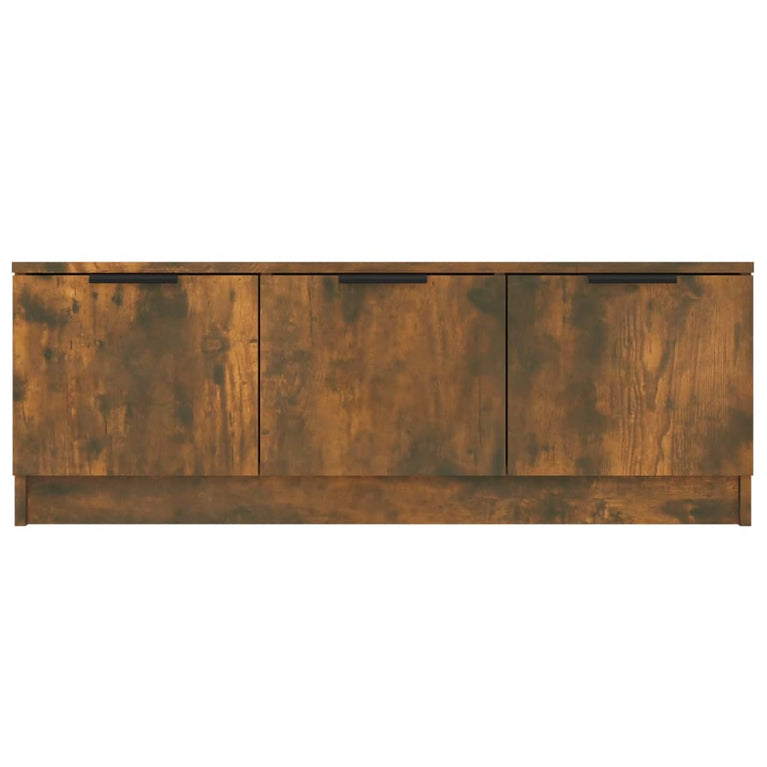 Tv-meubel 102x35x36,5 cm bewerkt hout gerookt eikenkleurig MeubelReus