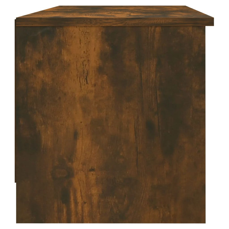 Tv-meubel 102x35,5x36,5 cm bewerkt hout gerookt eikenkleurig MeubelReus