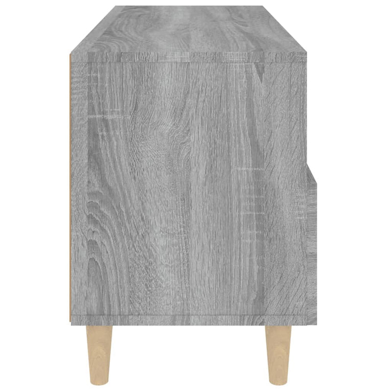 Tv-meubel 80x36x50 cm bewerkt hout grijs sonoma eikenkleurig MeubelReus