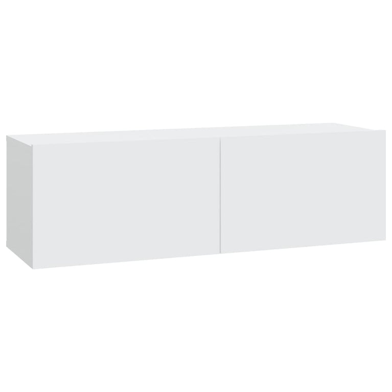 Tv-wandmeubels 4 st 100x30x30 cm wit MeubelReus
