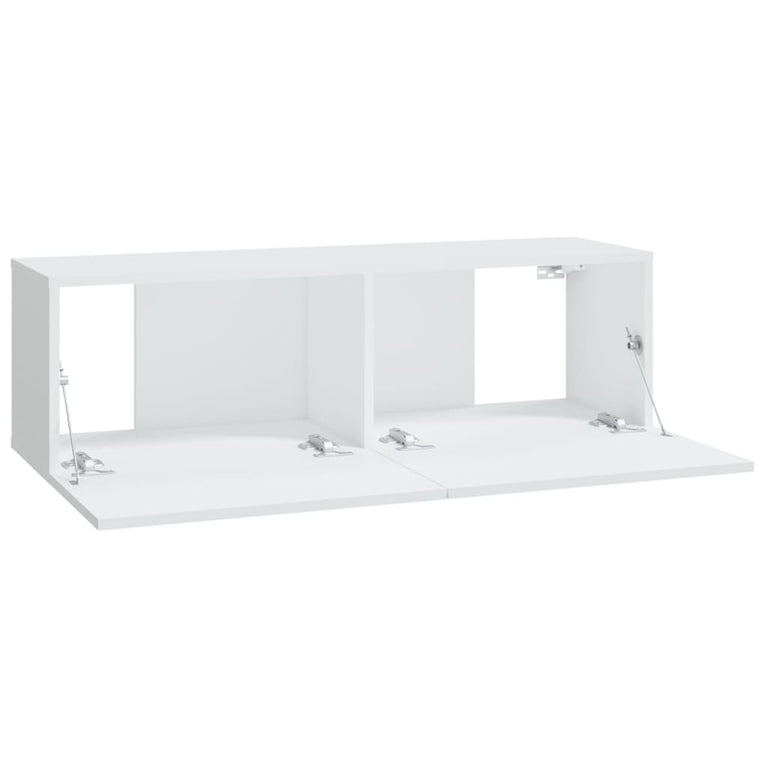Tv-wandmeubels 4 st 100x30x30 cm wit MeubelReus