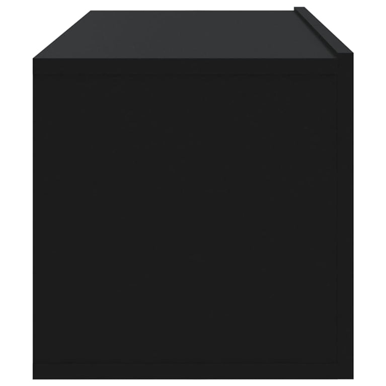 Tv-wandmeubels 4 st 100x30x30 cm zwart MeubelReus
