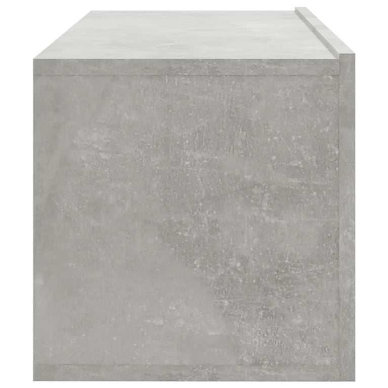 Tv-wandmeubels 4 st 100x30x30 cm betongrijs MeubelReus