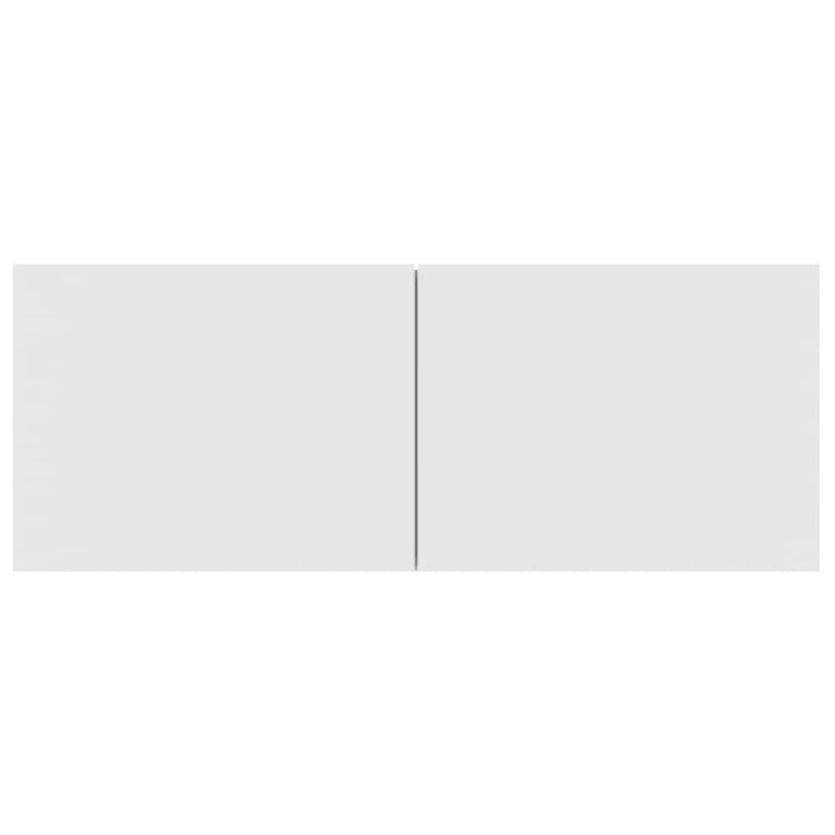 6-delige Tv-meubelset bewerkt hout wit MeubelReus