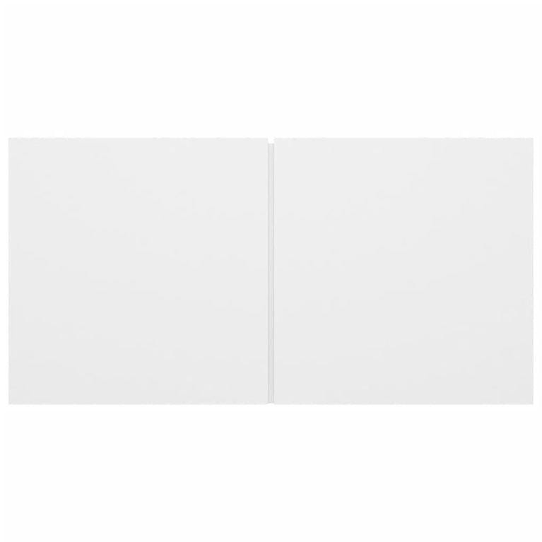 5-delige Tv-meubelset bewerkt hout wit MeubelReus