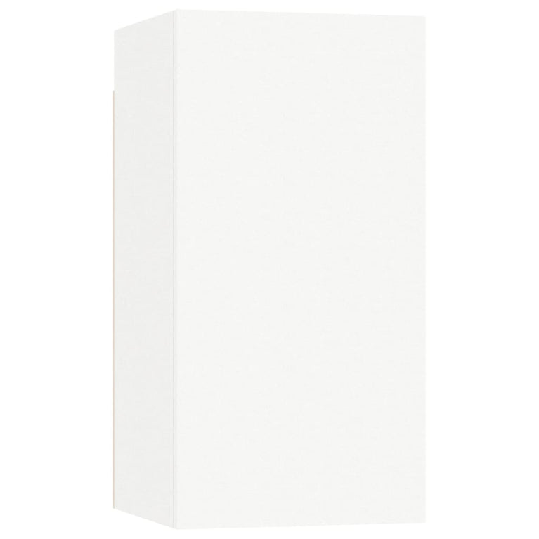 6-delige Tv-meubelset bewerkt hout wit MeubelReus