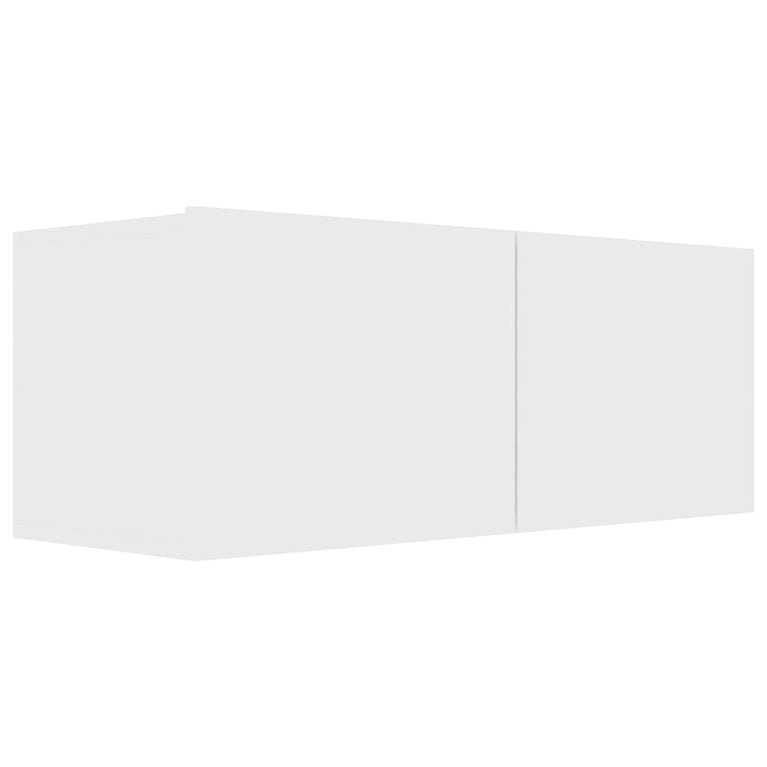 6-delige Tv-meubelset bewerkt hout wit MeubelReus