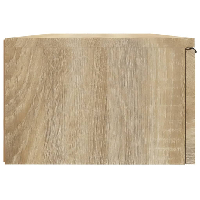 Wandkasten 2 st 68x30x20 cm bewerkt hout sonoma eikenkleurig MeubelReus
