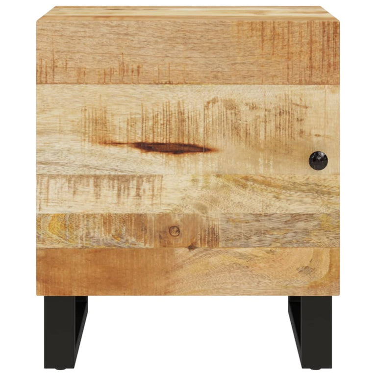 Nachtkastje 40x33x46 cm massief mangohout MeubelReus