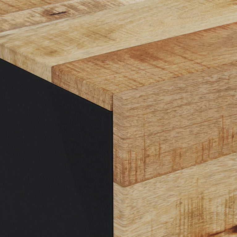 Nachtkastje 40x33x46 cm massief mangohout MeubelReus