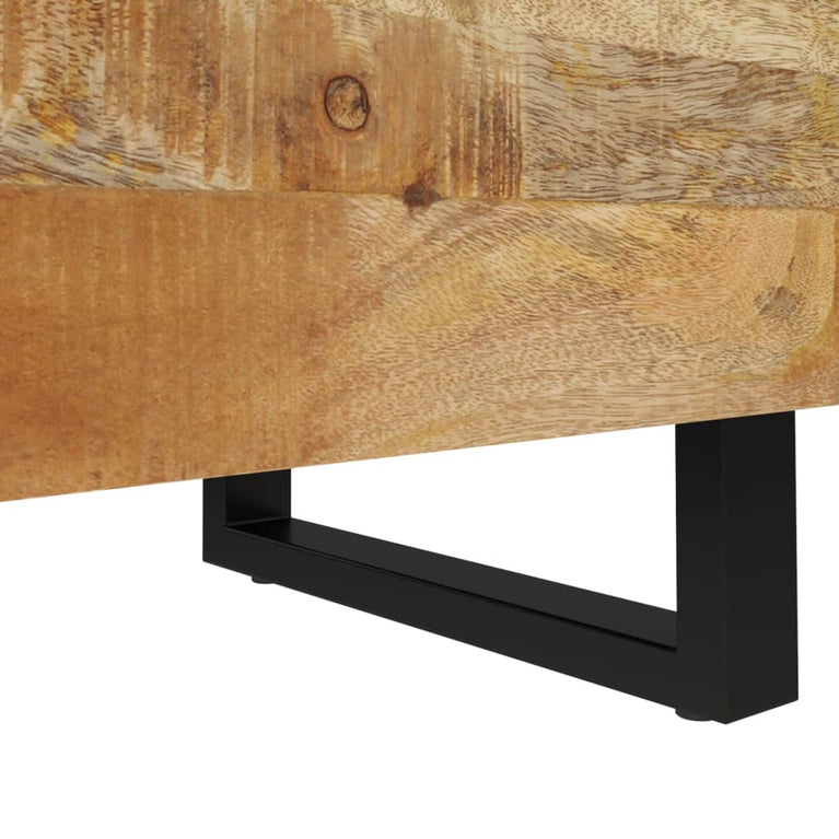 Nachtkastje 40x33x46 cm massief mangohout MeubelReus