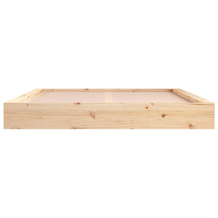 Bedframe massief hout 150x200 cm 5FT King Size