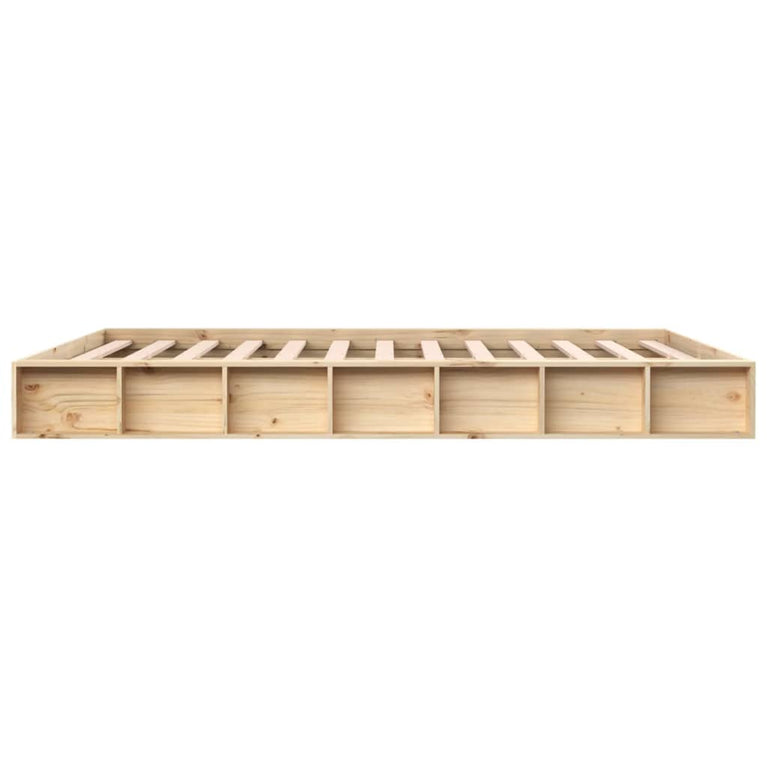 Bedframe massief hout 150x200 cm 5FT King Size