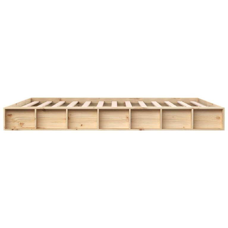 Bedframe massief hout 120x200 cm