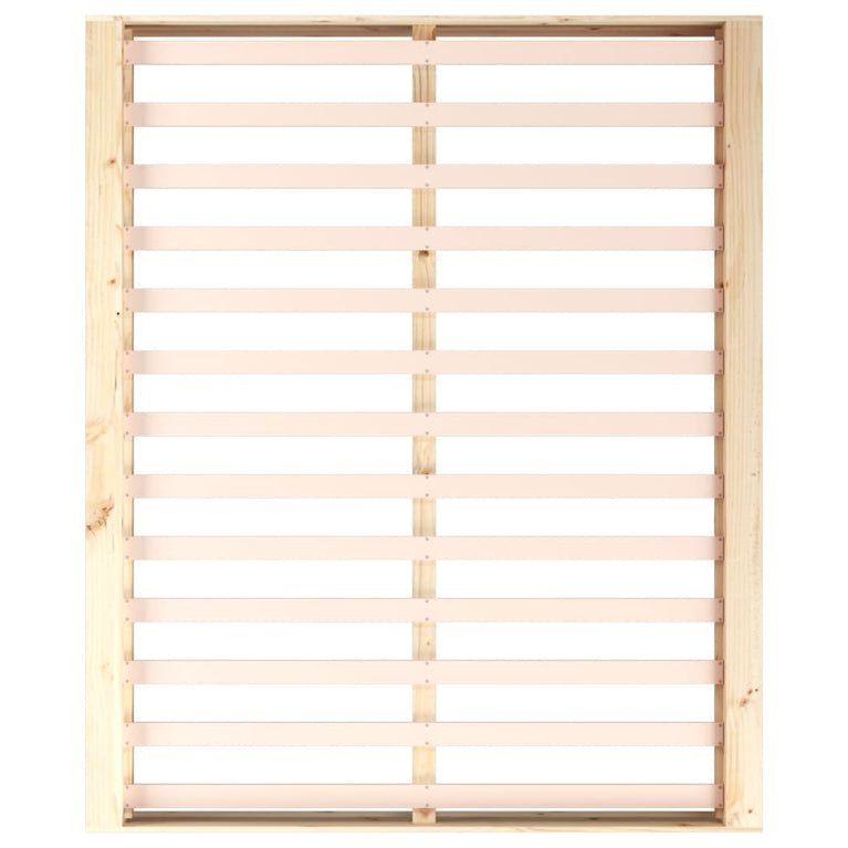 Bedframe massief hout 120x200 cm