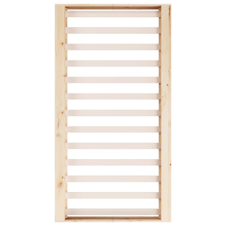 Bedframe massief hout 100x200 cm