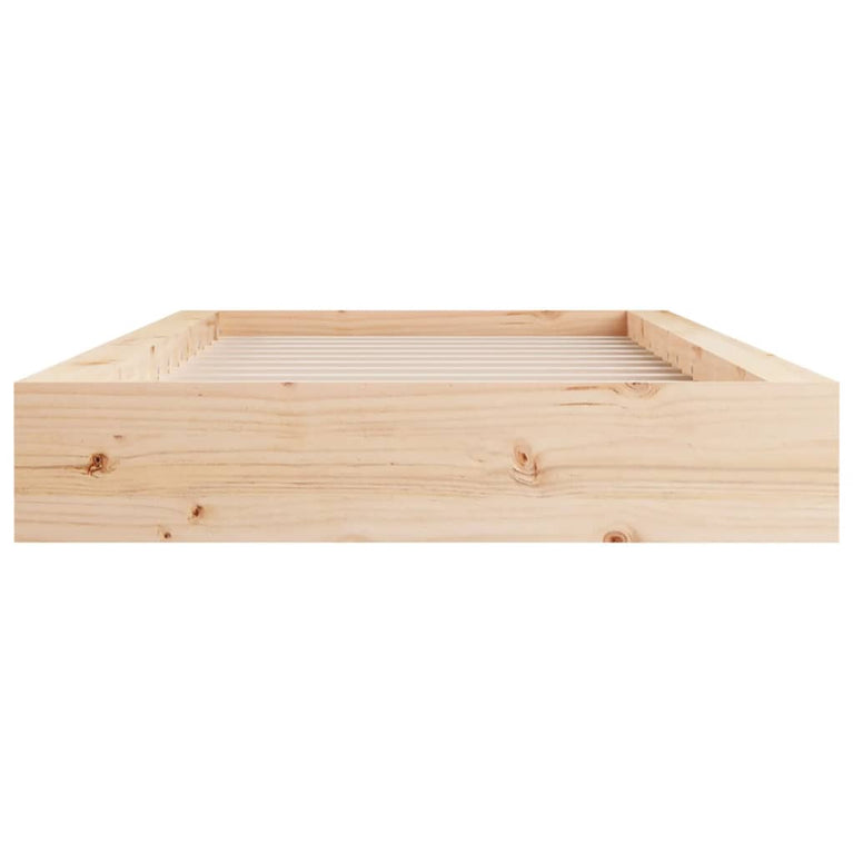 Bedframe massief hout 90x190 cm 3FT Single