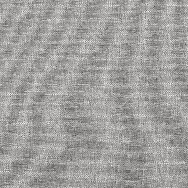 Bankje 100x30x30 cm stof lichtgrijs MeubelReus