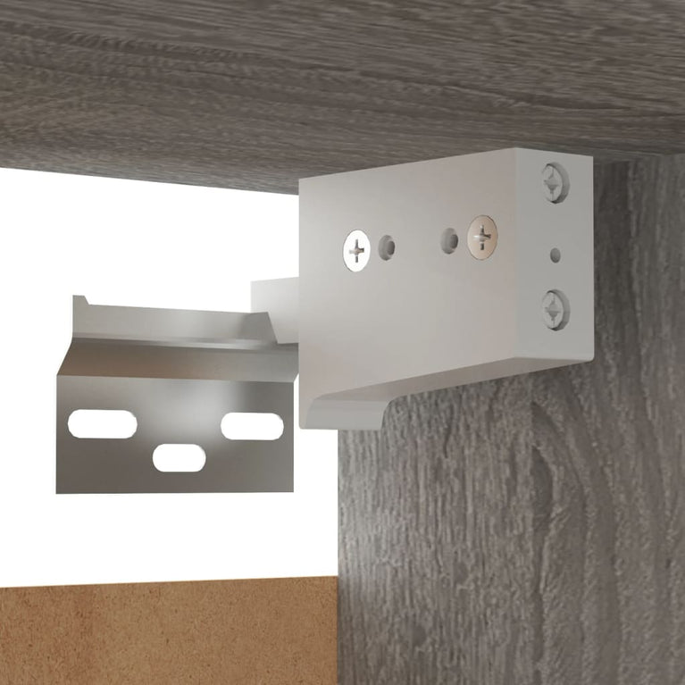 Tv-wandmeubelen 8 st 30,5x30x30 cm grijs sonoma eikenkleurig MeubelReus