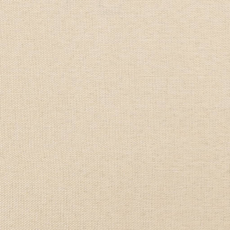 Pocketveringmatras 100x200x20 cm stof crèmekleurig MeubelReus