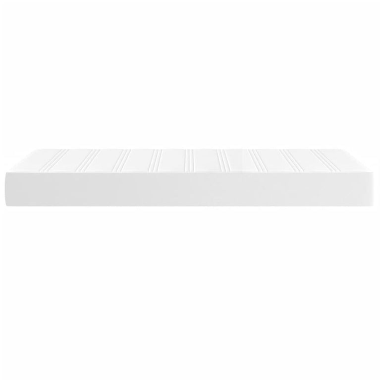 Pocketveringmatras 100x200x20 cm kunstleer wit MeubelReus