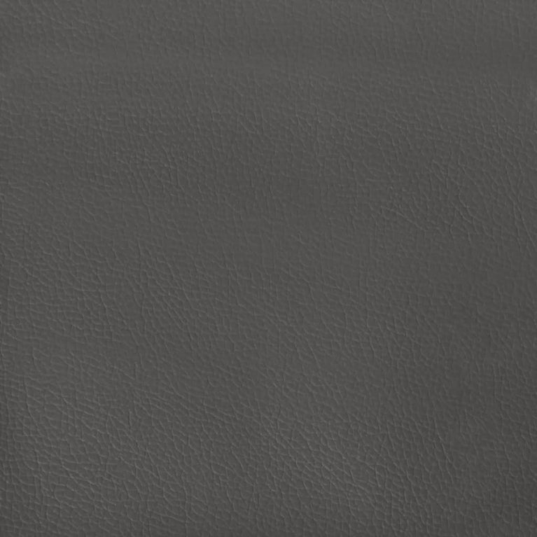 Pocketveringmatras 100x200x20 cm kunstleer grijs MeubelReus