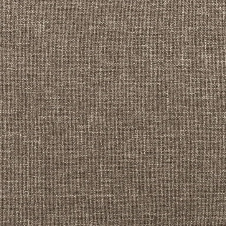 Bedframe stof taupe 160x200 cm