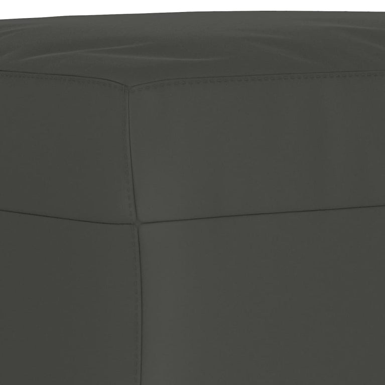 Bankje 100x35x41 cm microvezelstof donkergrijs MeubelReus
