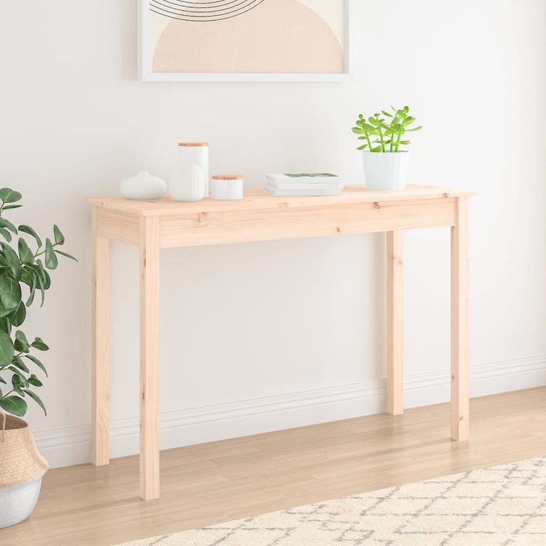 Wandtafel 110x40x75 cm massief grenenhout MeubelReus